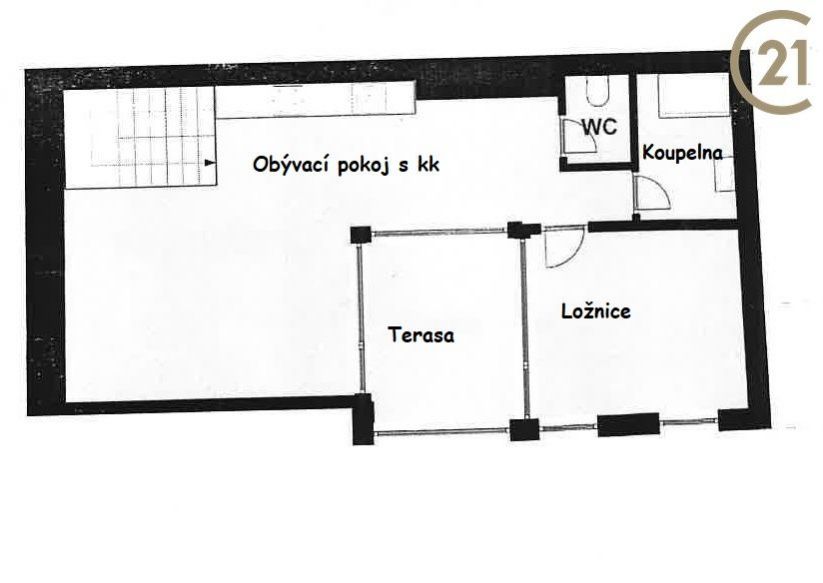 Pronájem bytu 4+2kk s terasou, 140 m2 - Praha - Smíchov, obrázek č. 3