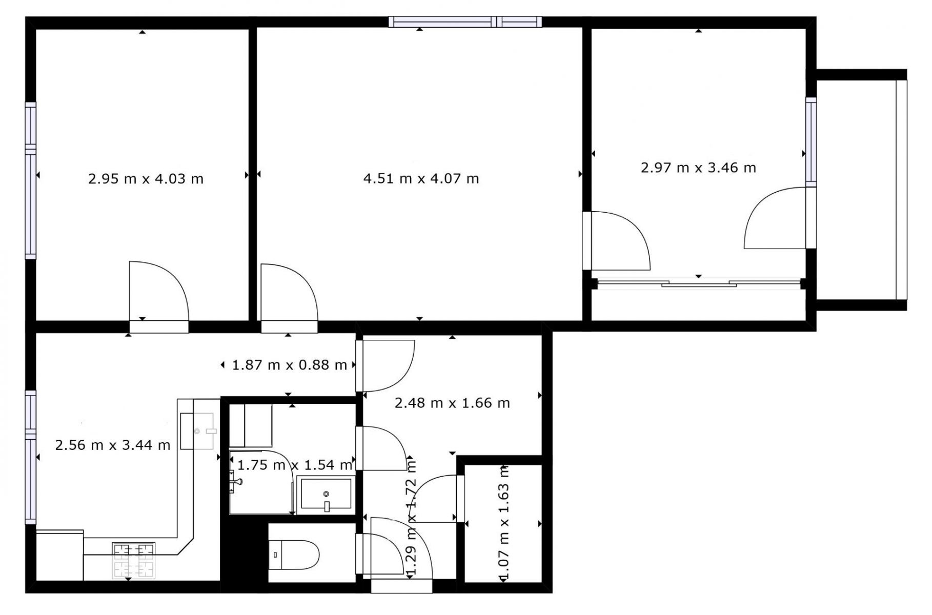 PRODEJ - zrekonstruovaný byt 3+1 ve Svitavách, obrázek č. 2