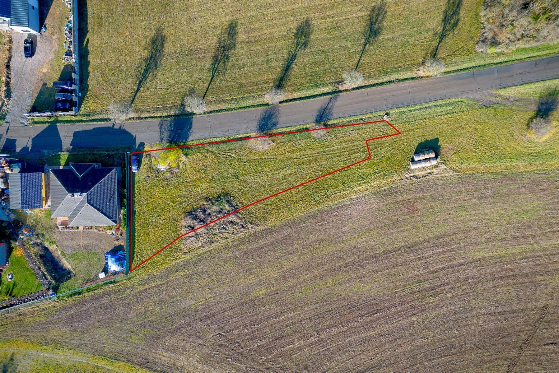 Prodej pozemku pro stavbu RD,  948 m2 , Mořina - Trněný Újezd, obrázek č. 3