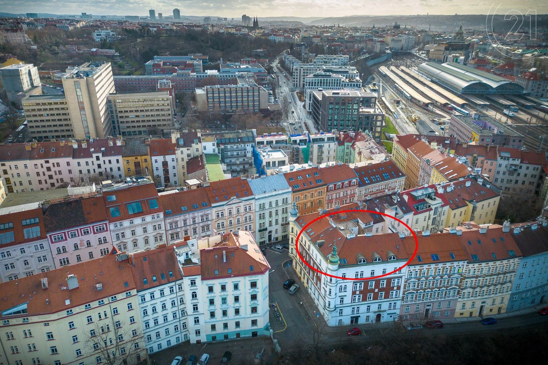Pronájem jedinečných prostor s nádherným výhledem na Prahu, plocha 308 m2 v centru Prahy, obrázek č. 3