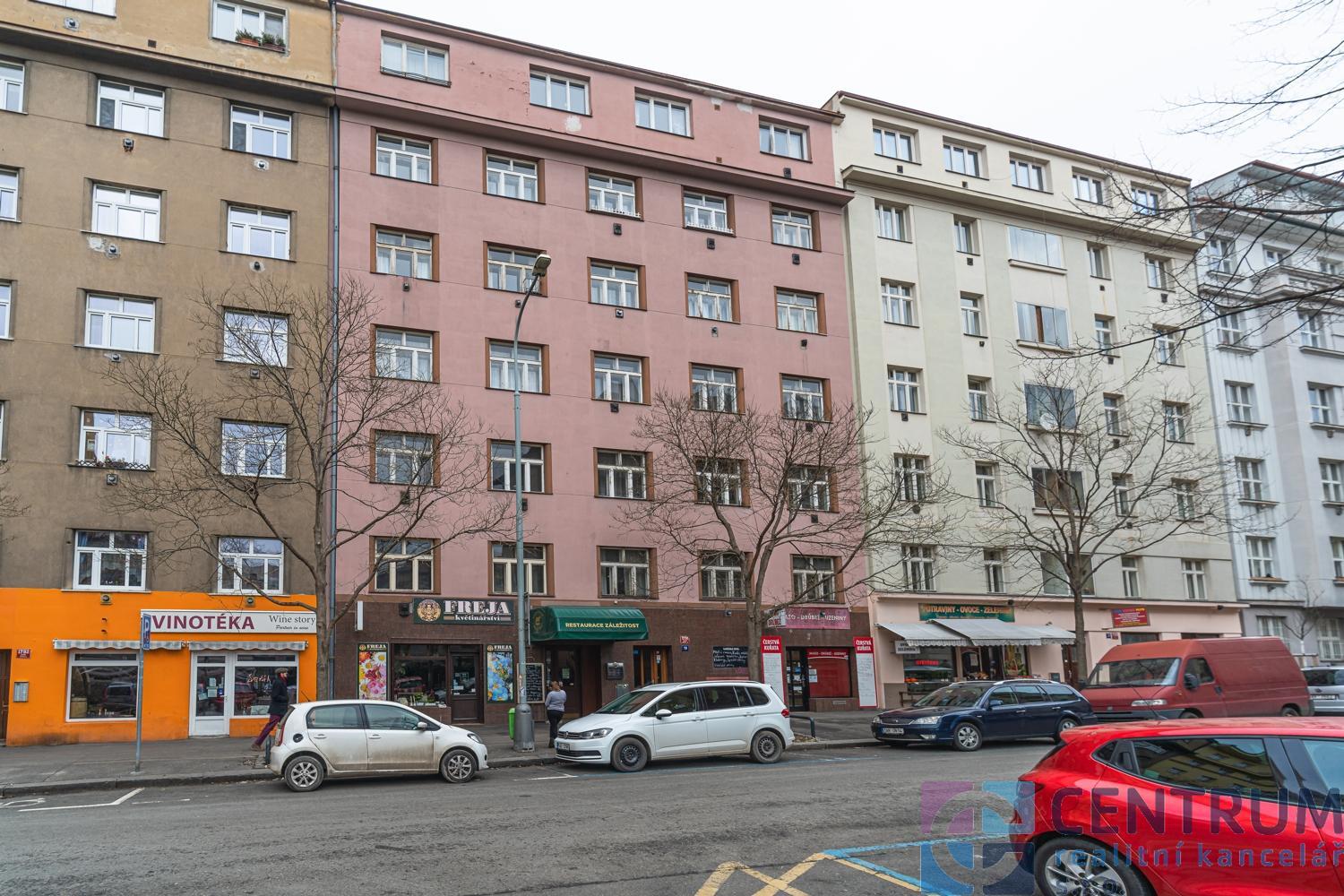 Prodej bytu 2+kk, 44m2, ul Biskupcova, Praha - Žižkov, obrázek č. 1