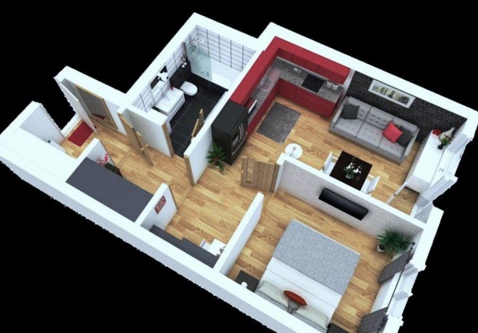 PRODÁNO  Pěkný byt 2+KK o ploše 46,5 m2 se zahradou 31 m2, Michle, obrázek č.16