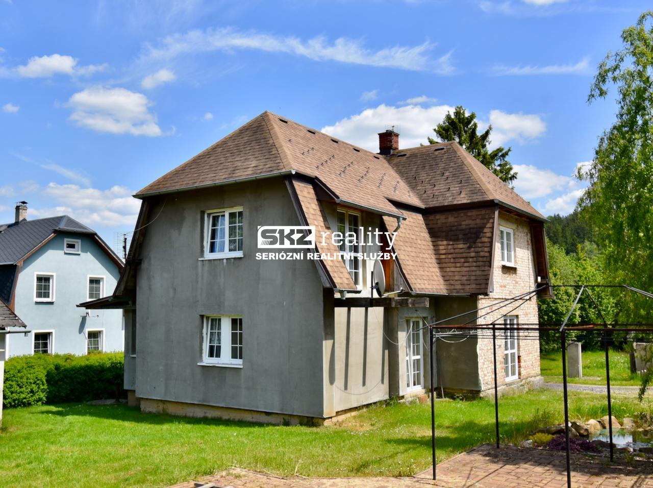 Prodej rekonstruovaného domu 5+1 se zahradou v Lipové, okr. Děčín