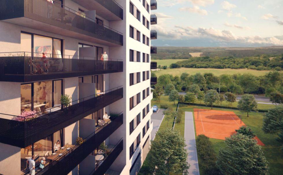 Nový pasivní byt 4+kk s balkonem v projektu Vital Kamýk, Praha 12 Libuš, obrázek č. 1