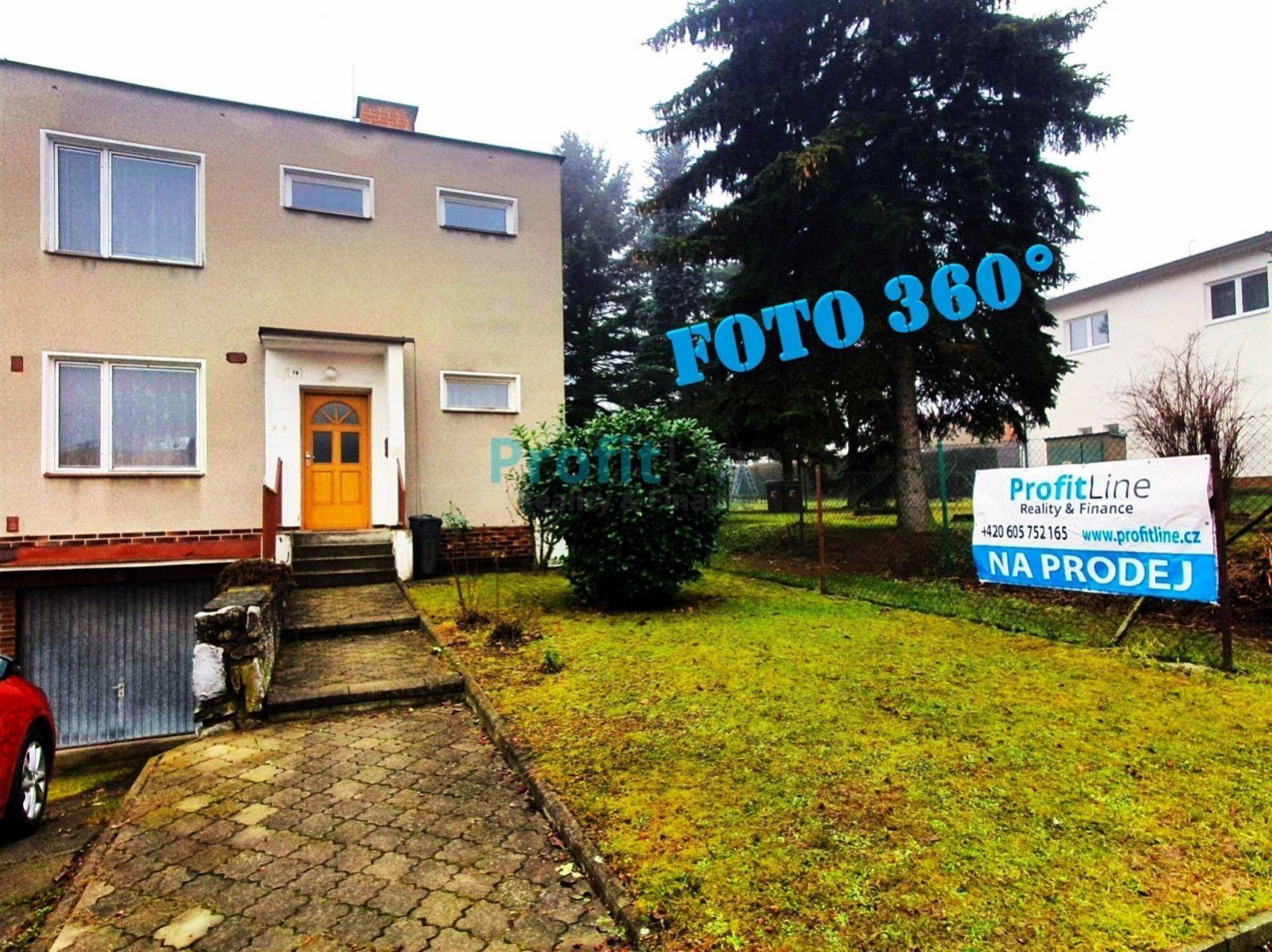 Foto 360°  Prodej řadového rodinného domu v obci Loštice, 459 m2