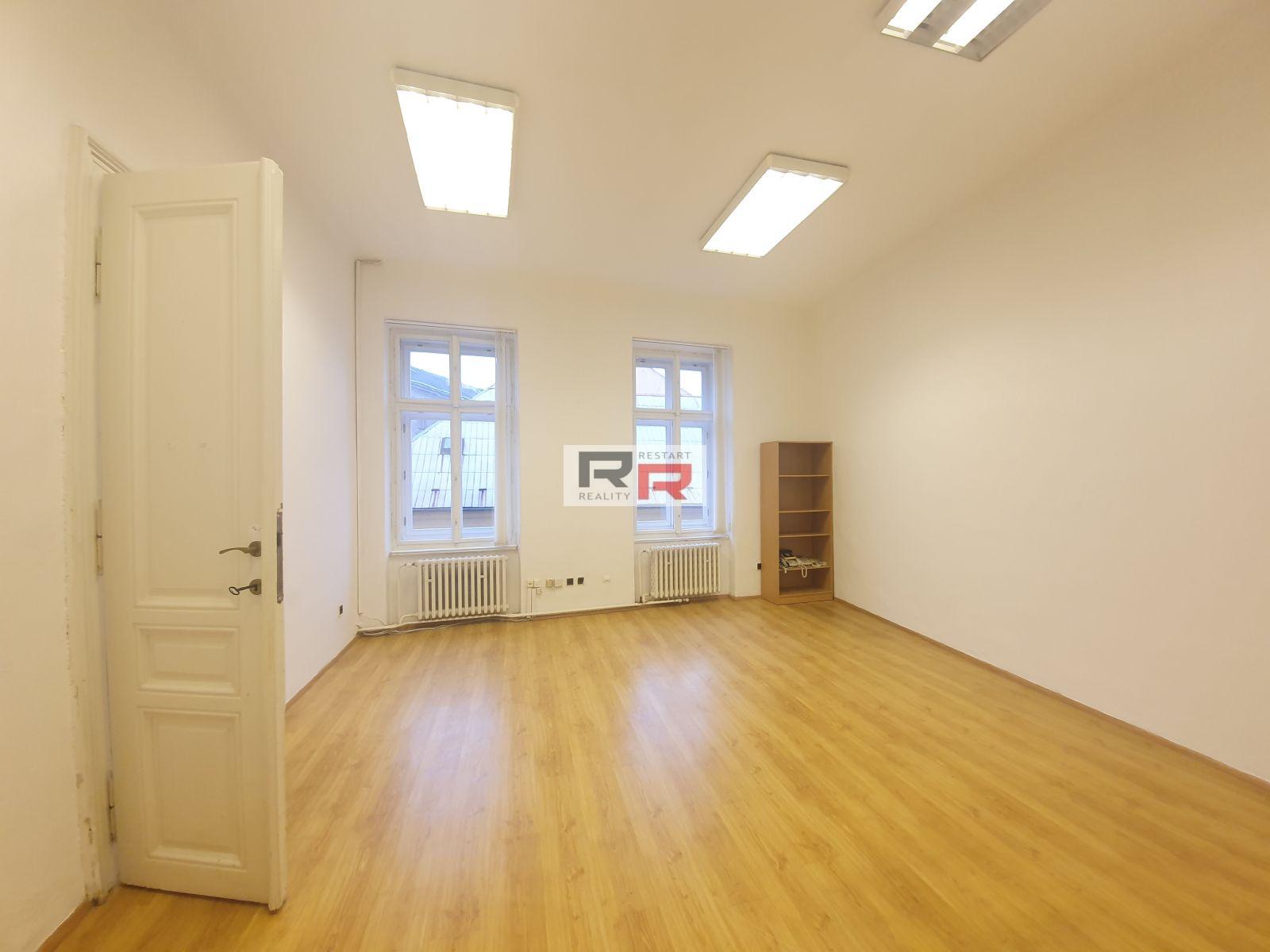 Pronájem kanceláře o velikosti 51,05m2 na tř. Svobody v  Olomouci