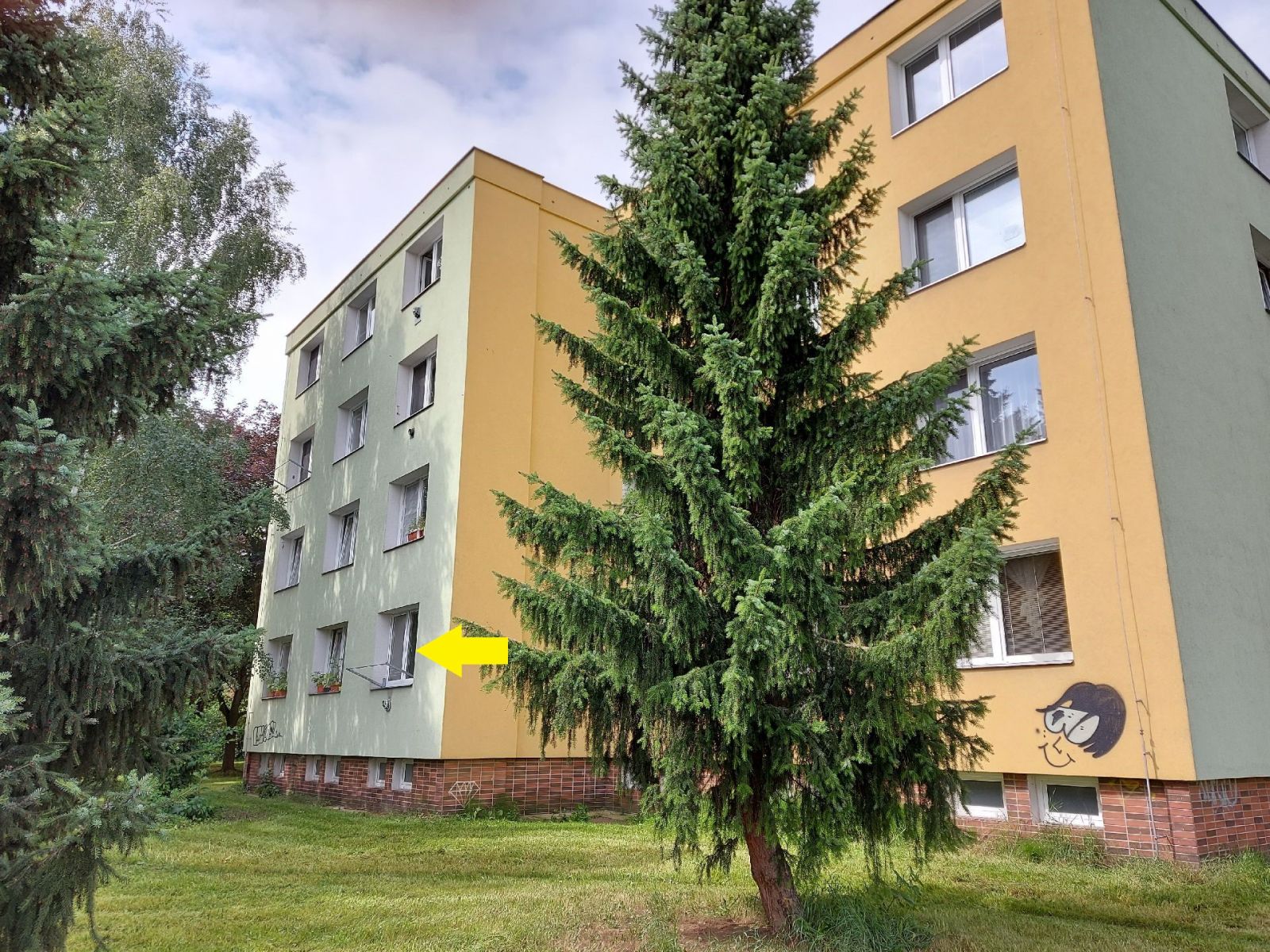 Pronájem bytu 1+kk na Lazcích v Olomouci