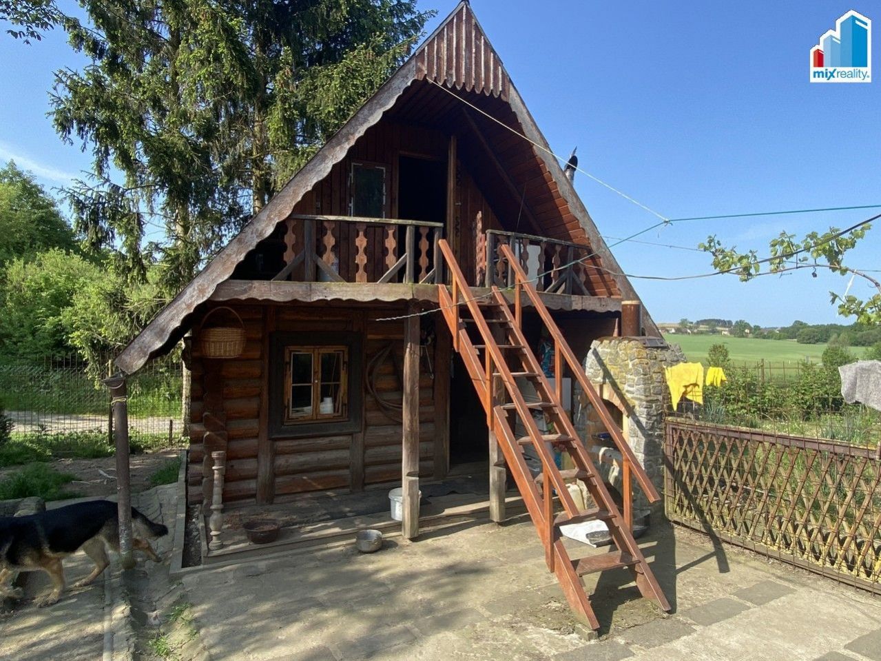 Prodej pozemku s chatkou u obce Bolešiny u Klatov, obrázek č. 1