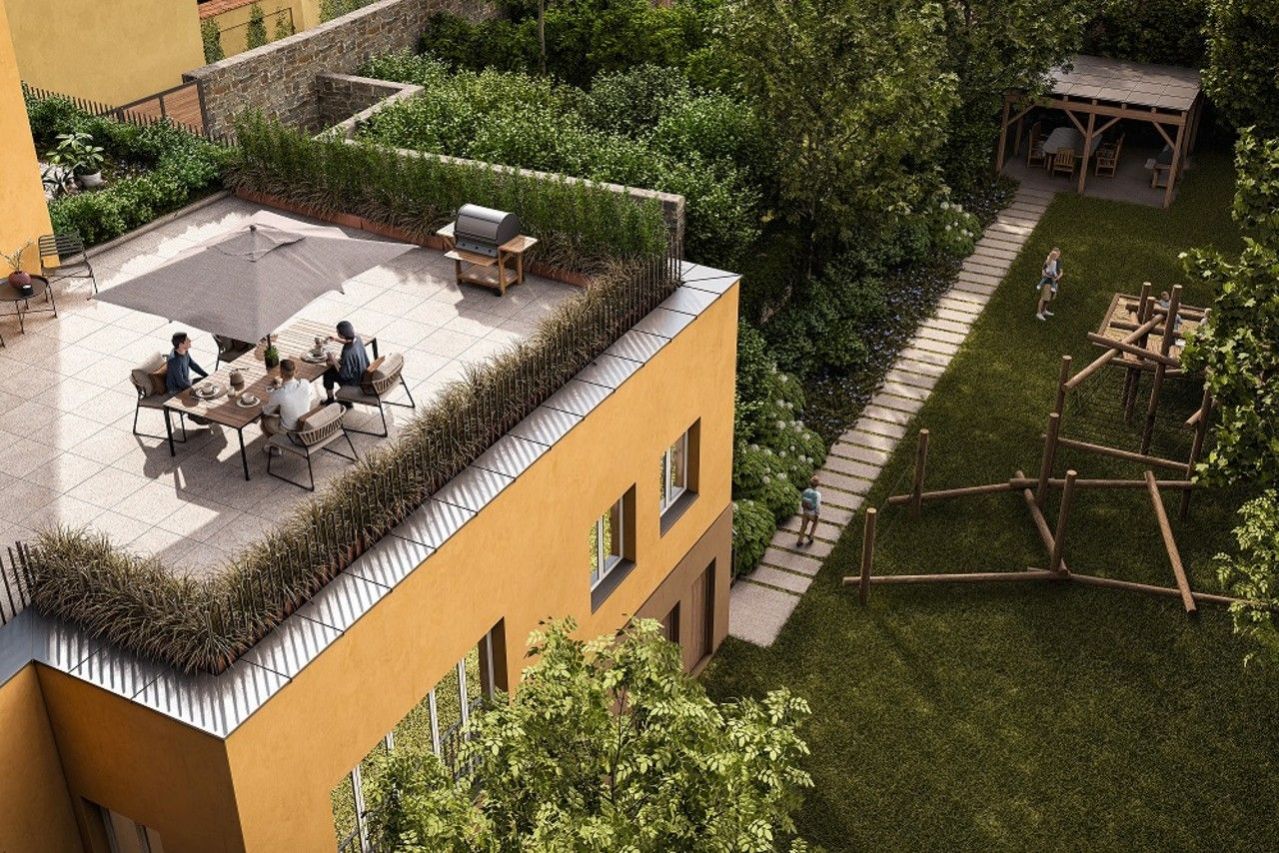 Moderní bydlení s privátní zahradou pro vás stavíme v centru Jihlavy na ulici Divadelní., obrázek č. 2