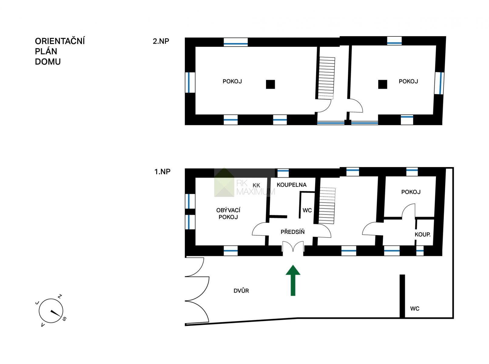 Atypický menší rodinný dům 4+kk, 137 m2 + zahrádka, obrázek č. 3