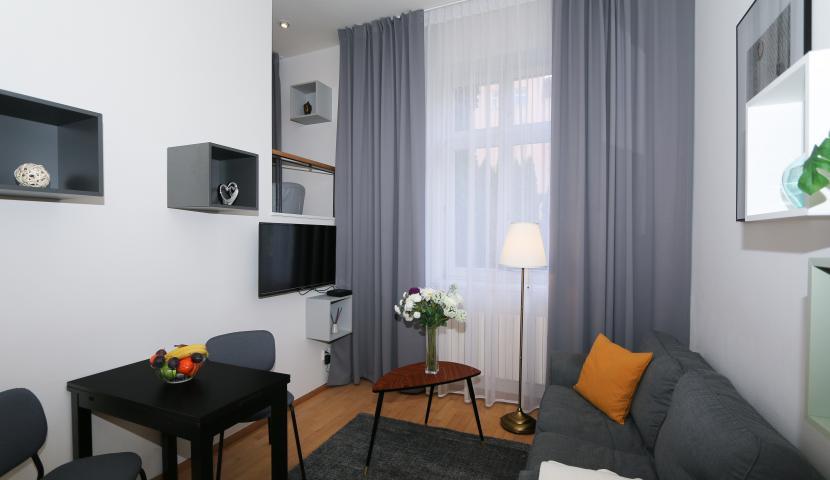 Kompletně zařízený byt 2+kk s balkonem, 34 m2, Belgická, Praha 2 Vinohrady, obrázek č. 3