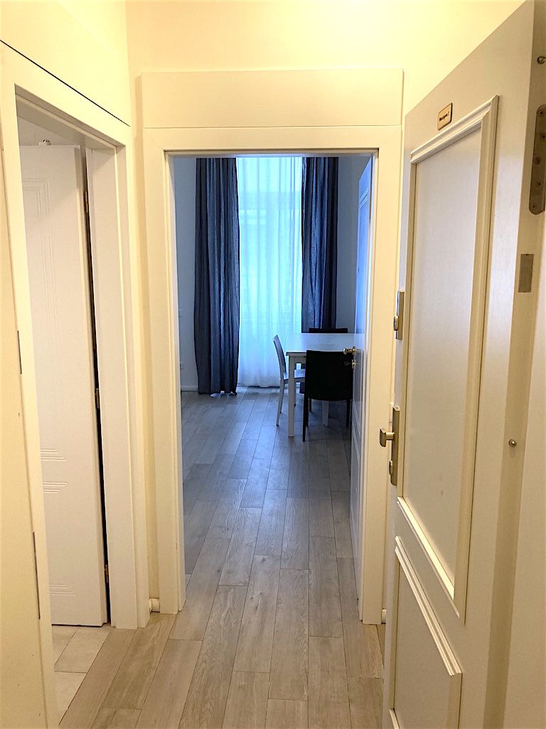 Pěkný, zařízený byt 1+kk, 25 m2, Wenzigova, Praha 2 Nové Město