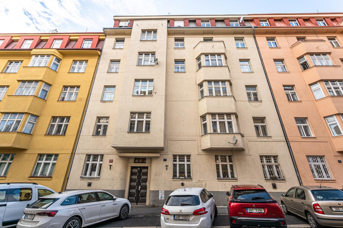 Prodej bytu 2+1, 78 m2, OV, Písecká 3, Praha 3 - Vinohrady