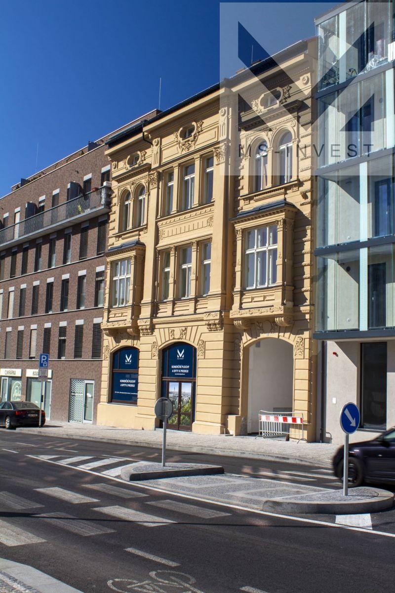 Prodej Obchodní prostory, 158 + 24 m2, projekt Žižkovské pavlače, Praha 3 (č. 124), obrázek č. 2