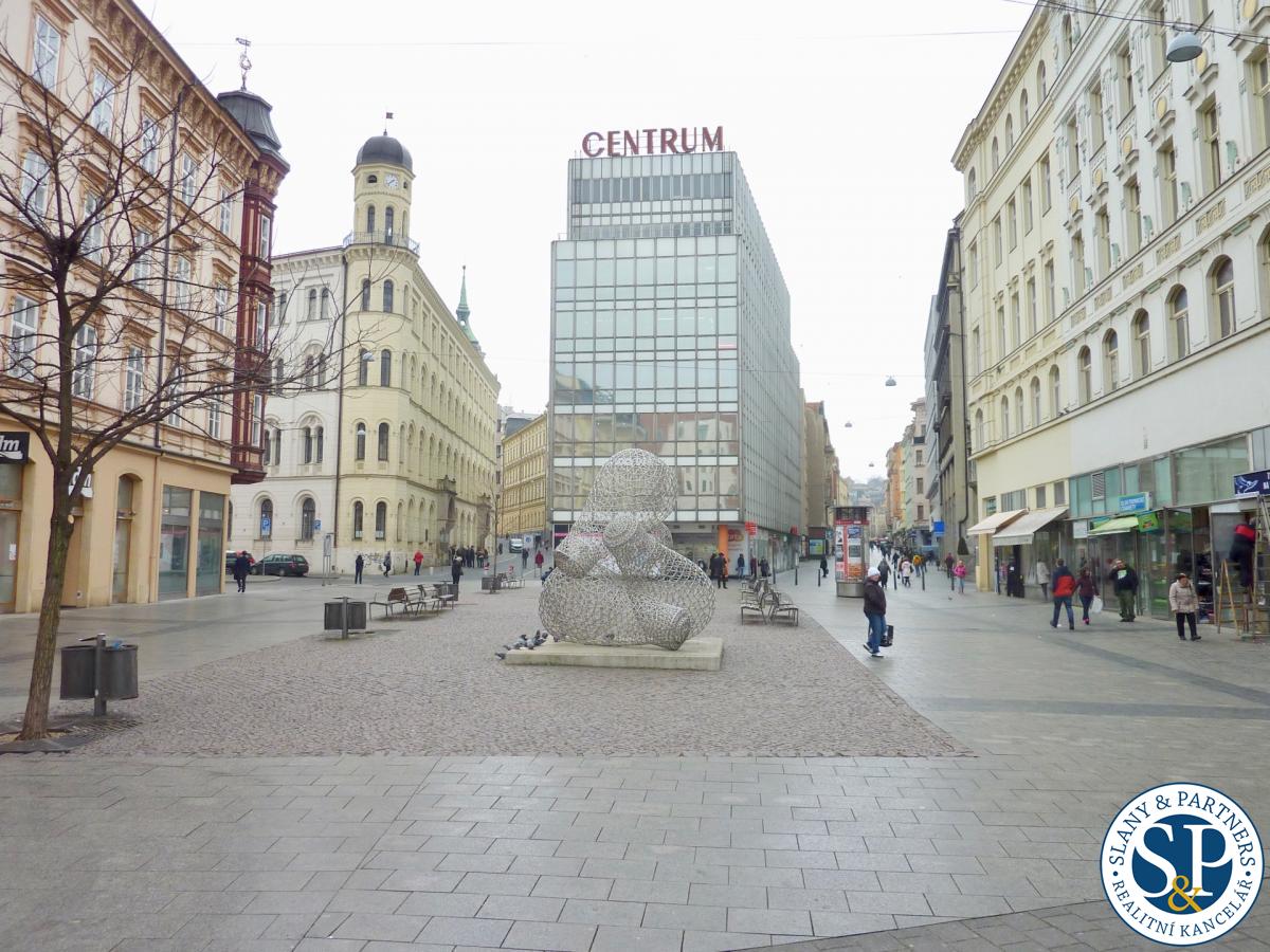 Pronájem komerčních prostor 133 m2, Brno-město, Malinovského náměstí