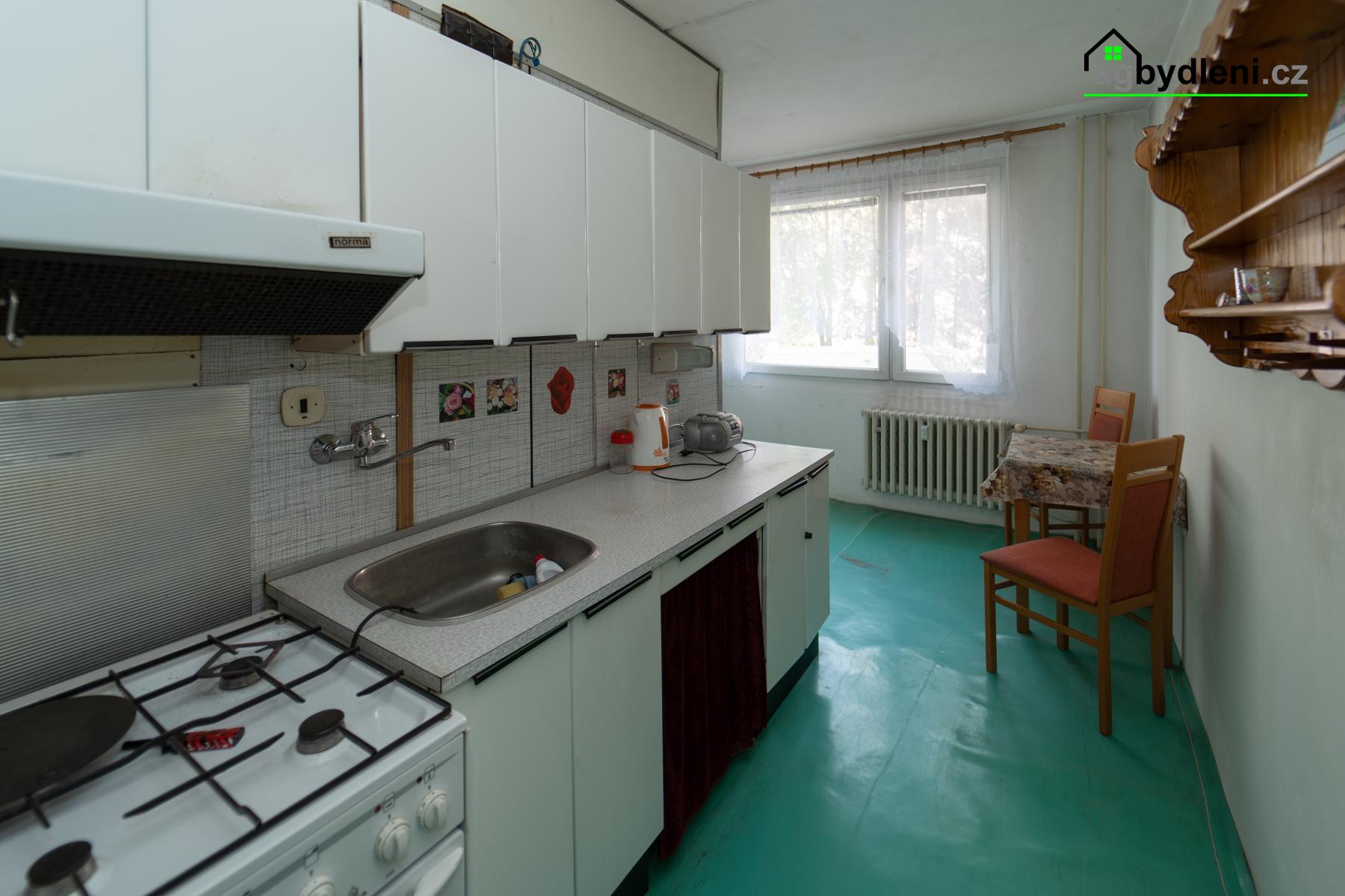 Prodej bytu  2+1 , podlahová plocha ca 54 m2,  Rybova ul.  Přeštice-Plzeň-jih (osobní vlastnictví)