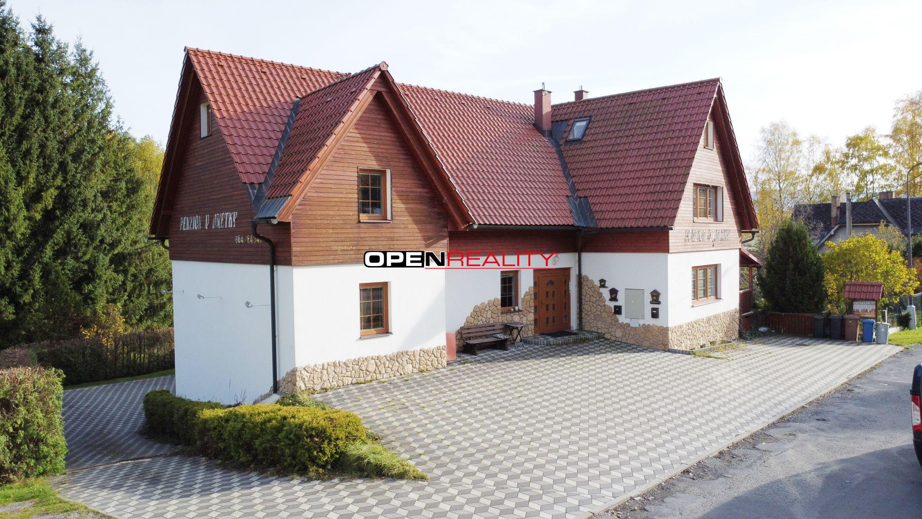 Penzion u Anetky, obec Jeseník, 9 bytů s užitnou plochou 750 m2, obrázek č. 1