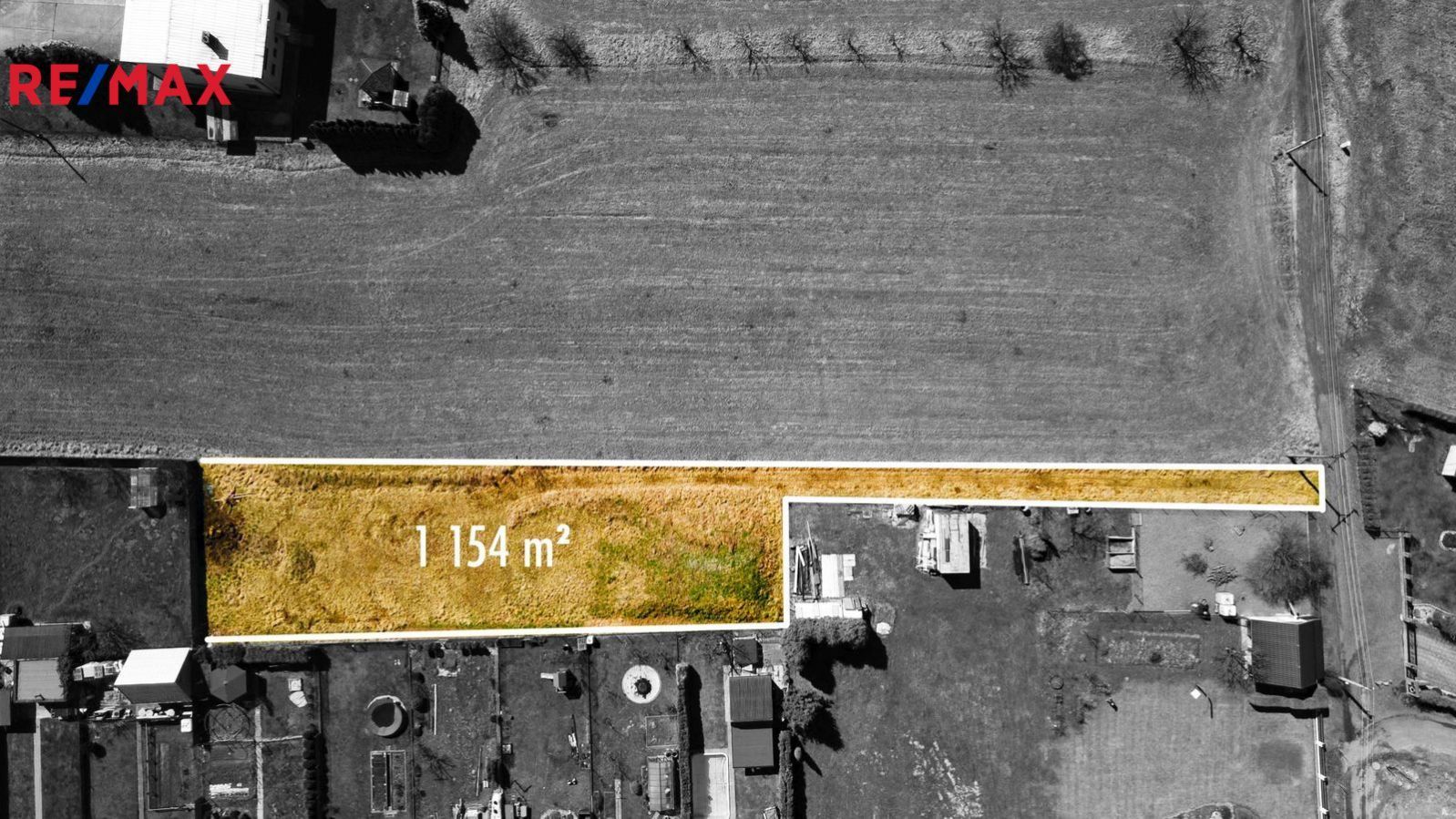 Stavební pozemek 1154 m2 v obci Lučina u Žermanické přehrady, obrázek č. 2