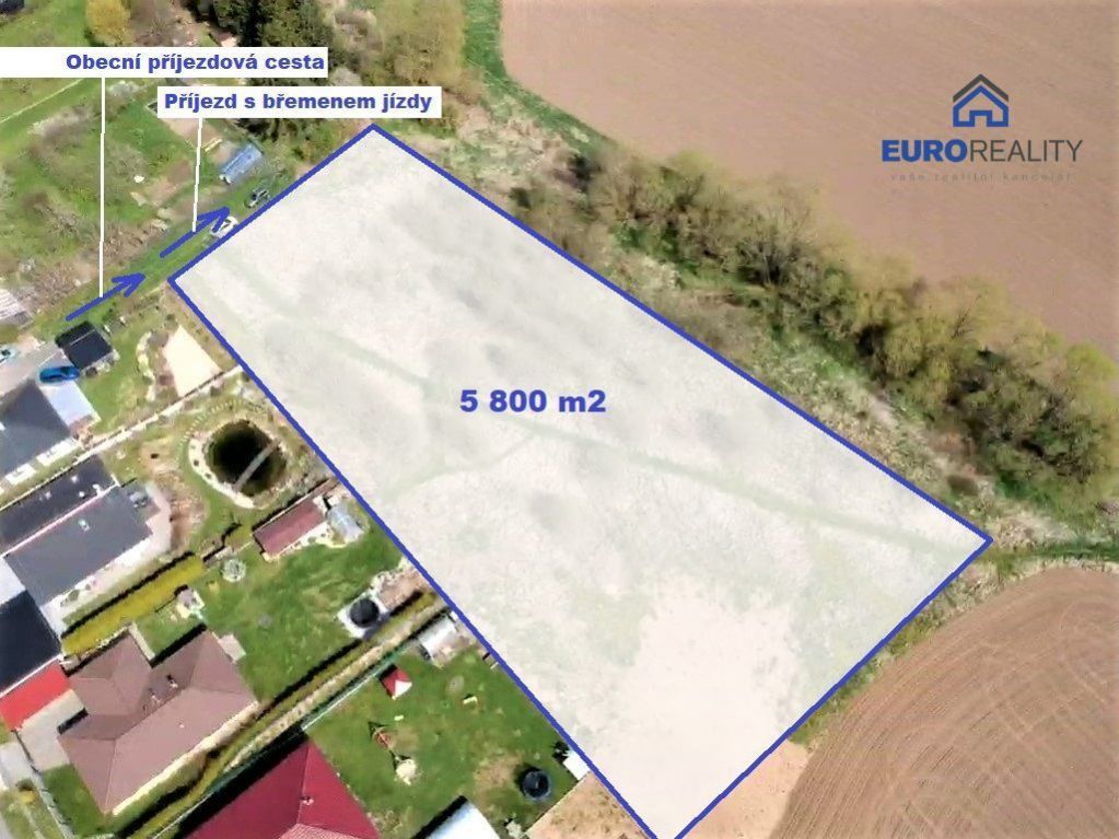 Prodej, stavební pozemek, 5800 m2, Planá u M. Lázní, obrázek č. 2