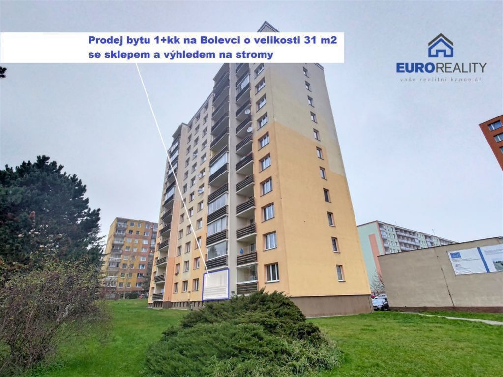 Prodej, byt 1+kk, 31 m2, Plzeň, ul. Kaznějovská, obrázek č. 1