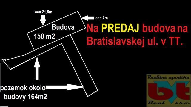 Ponúkame na predaj budovu po kompletnej rekonštrukcii na Bratislavskej ulici v Trnave., obrázek č. 1
