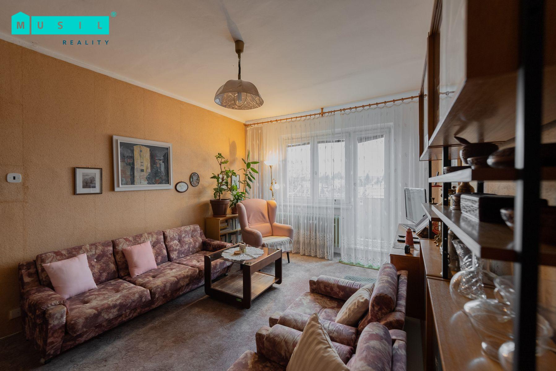 Prodej prostorného, slunného bytu o dispozici  3+1 na ulici Karafiátova v Olomouci, obrázek č. 3
