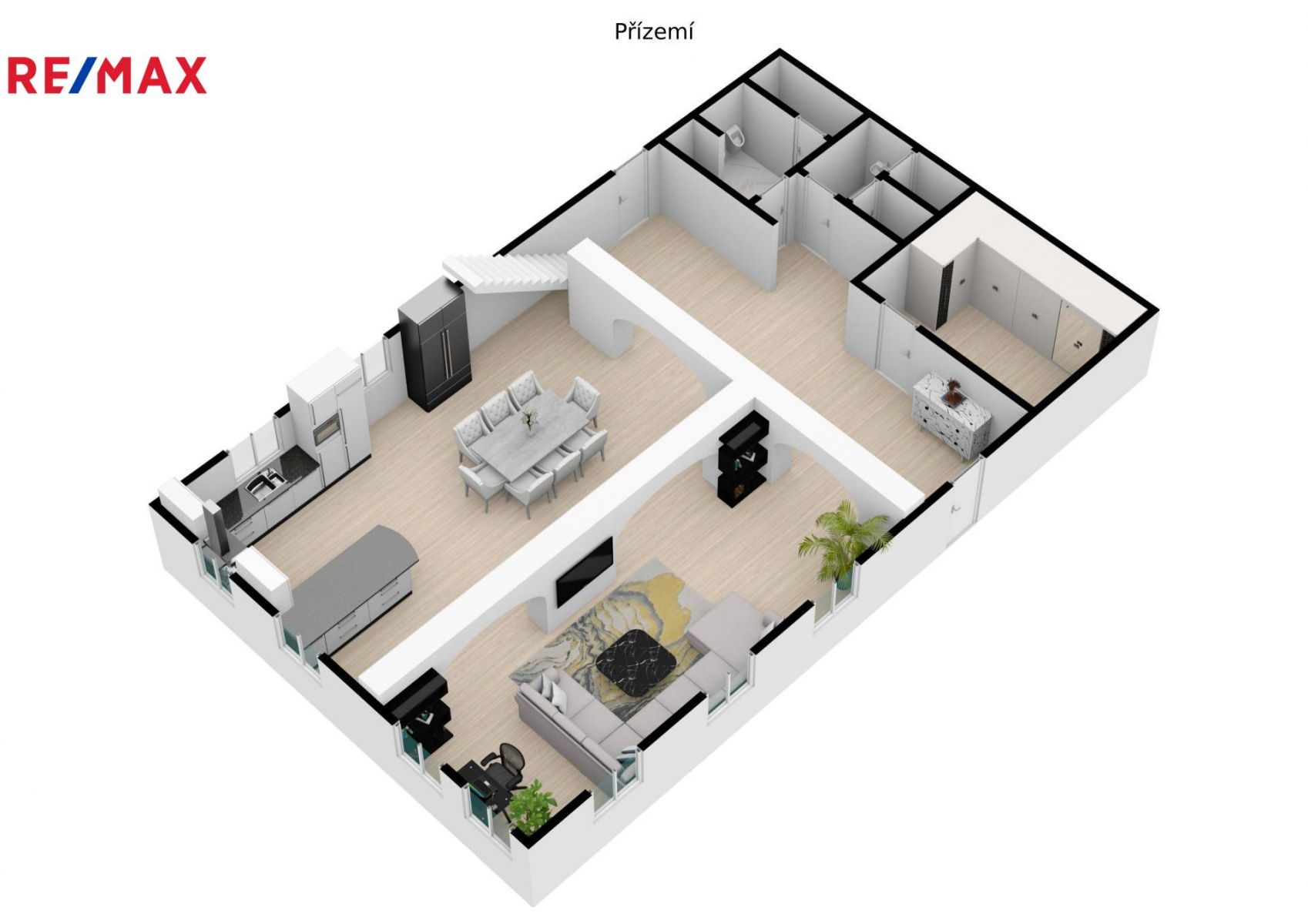 Novostavba nemovitosti k bydlení, i podnikání, o UP 256 m2 v Hodoníně., obrázek č.6