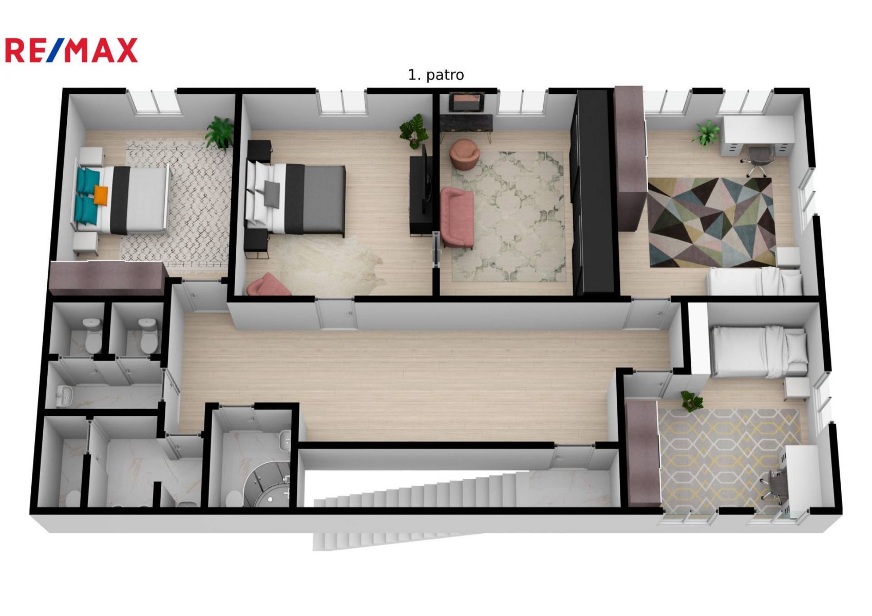 Novostavba nemovitosti k bydlení, i podnikání, o UP 256 m2 v Hodoníně., obrázek č.9