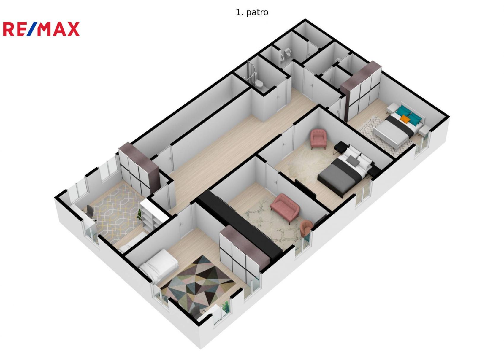 Novostavba nemovitosti k bydlení, i podnikání, o UP 256 m2 v Hodoníně., obrázek č.25