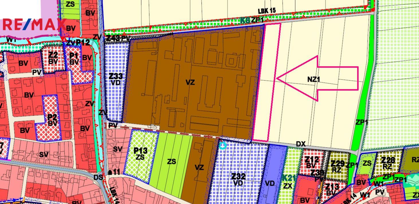 Prodej zemědělského pozemku o výměře 10206 m2, obec Dolany, obrázek č. 2