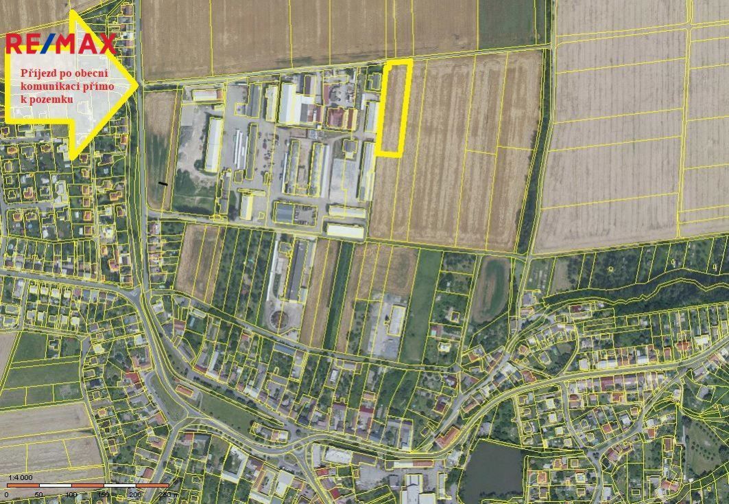 Prodej zemědělského pozemku o výměře 5206 m2, obec Dolany, obrázek č. 1
