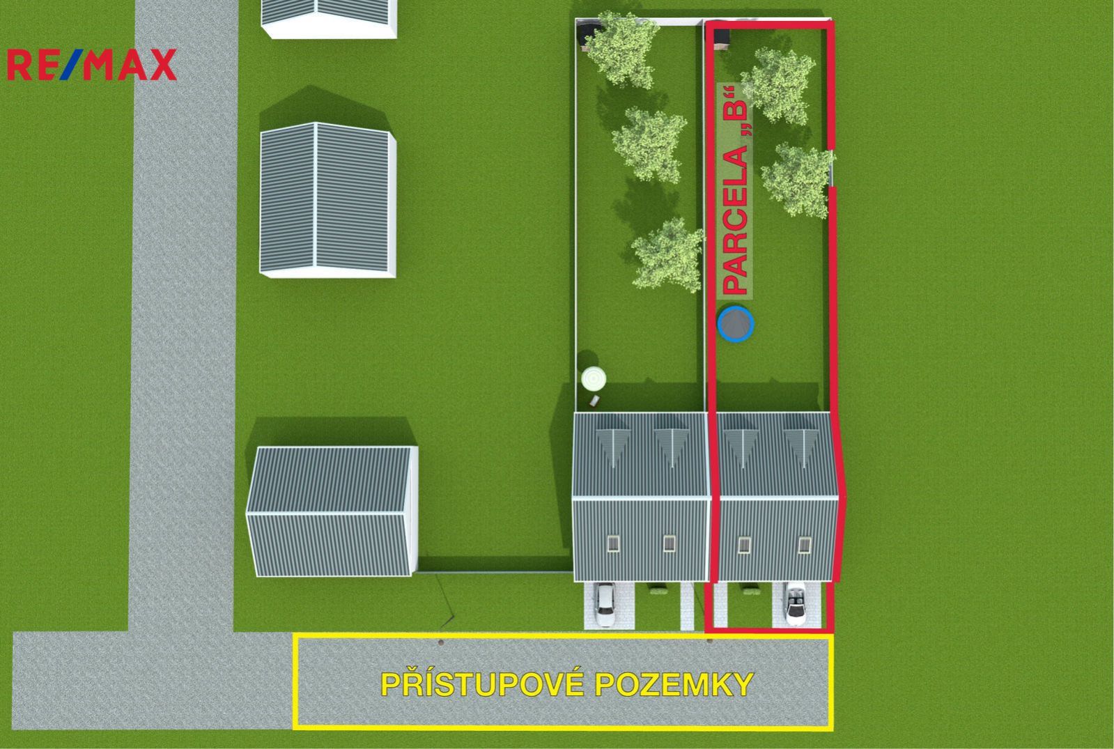 Prodej stavebního pozemku cca 673 m2 Křelov - Břuchotín, obrázek č. 3