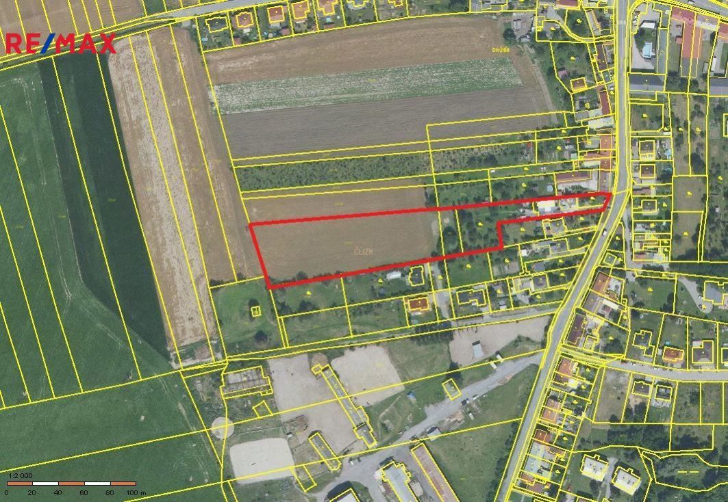 Prodej pozemků o celkové výměře 8 961m2 v Olomouci - Droždíně, obrázek č. 1