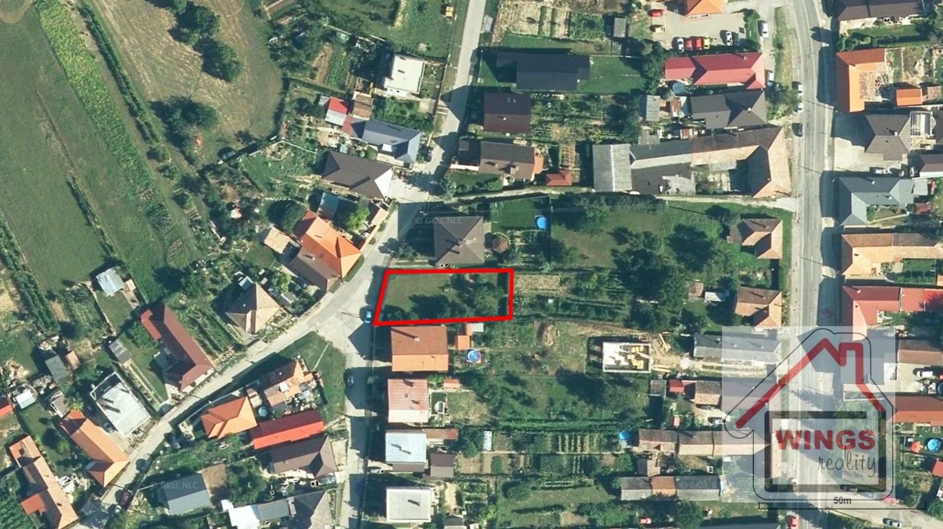 Pozemek, bydlení, prodej, -, Bojničky, Hlohovec, obrázek č. 1