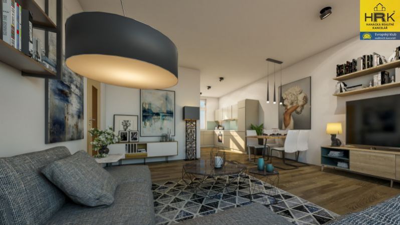 Prodej bytu 3+kk v novém projektu BD Želivského v Olomouci, obrázek č.4