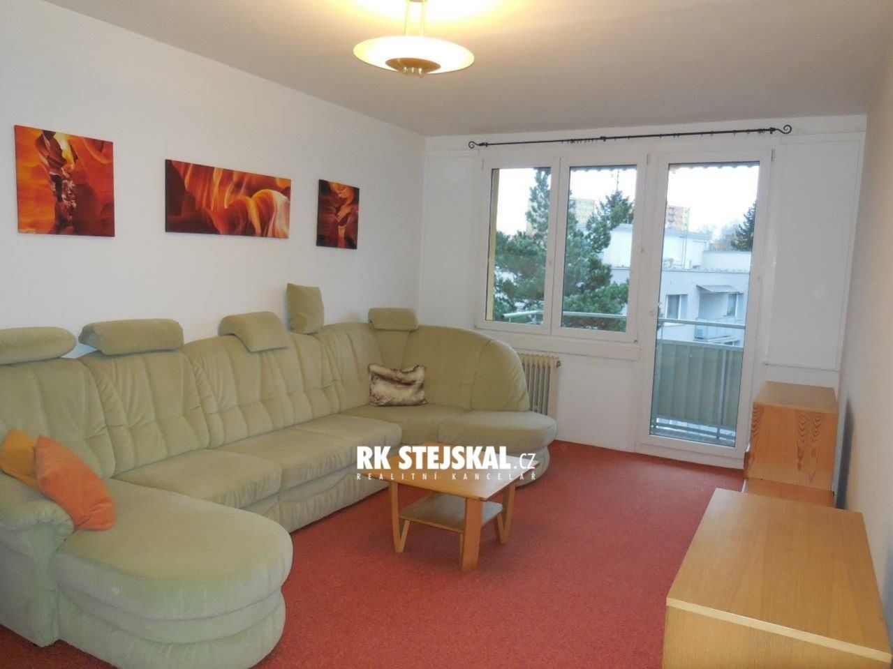 Pronájem prostorného, modernizovaného OV bytu s balkonem,  2+1, 66 m2, Plzeňská, České Budějovice., obrázek č. 1