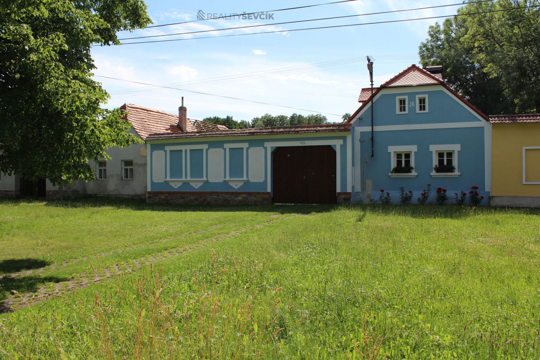 Prodej zrekonstruovaného vesnického stavební v obci Radčice u Vodňan.