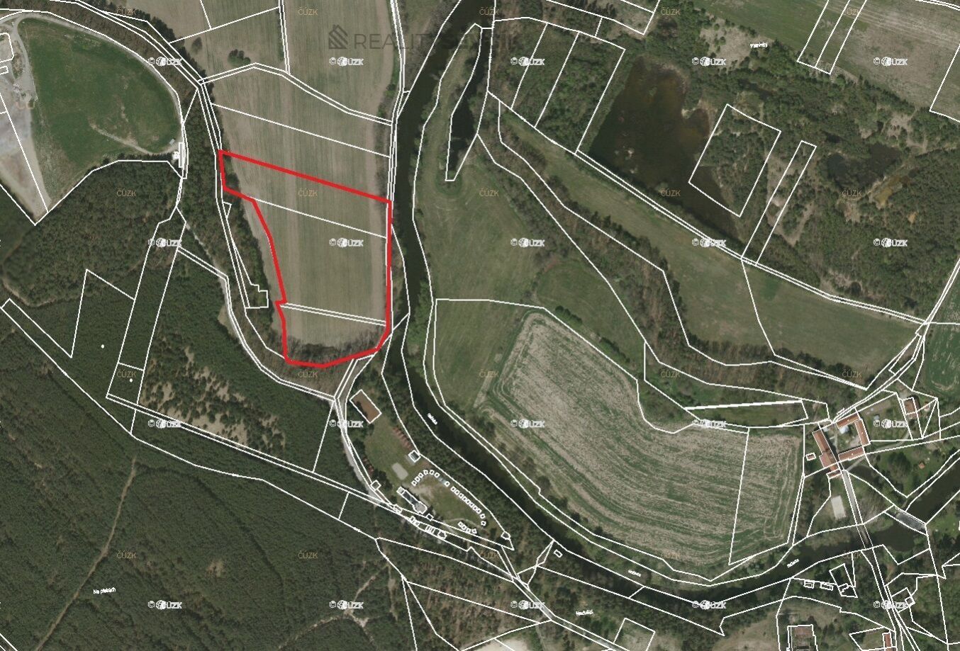 Prodej zemědělských pozemků o výměře 25851 m1 v k.ú. Stráž nad Nežárkou, obrázek č. 2