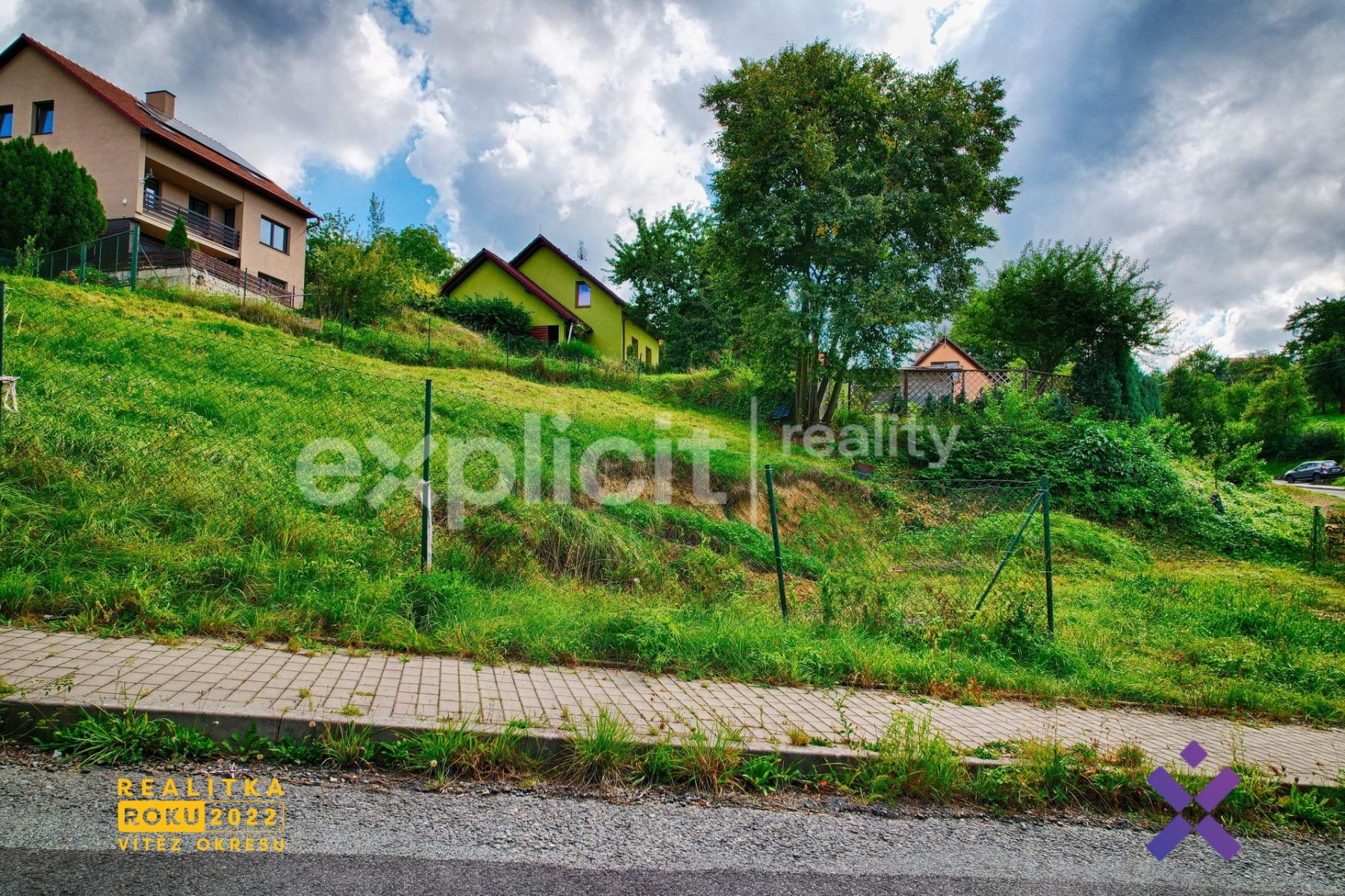 Prodej, Pozemky pro bydlení, 646 m2 - Zlín - Kudlov, obrázek č. 3