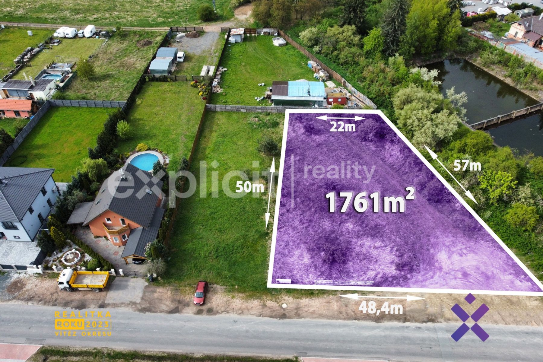 Prodej pozemky pro bydlení, 1 761 m2 - Zbůch - Plzeň Sever