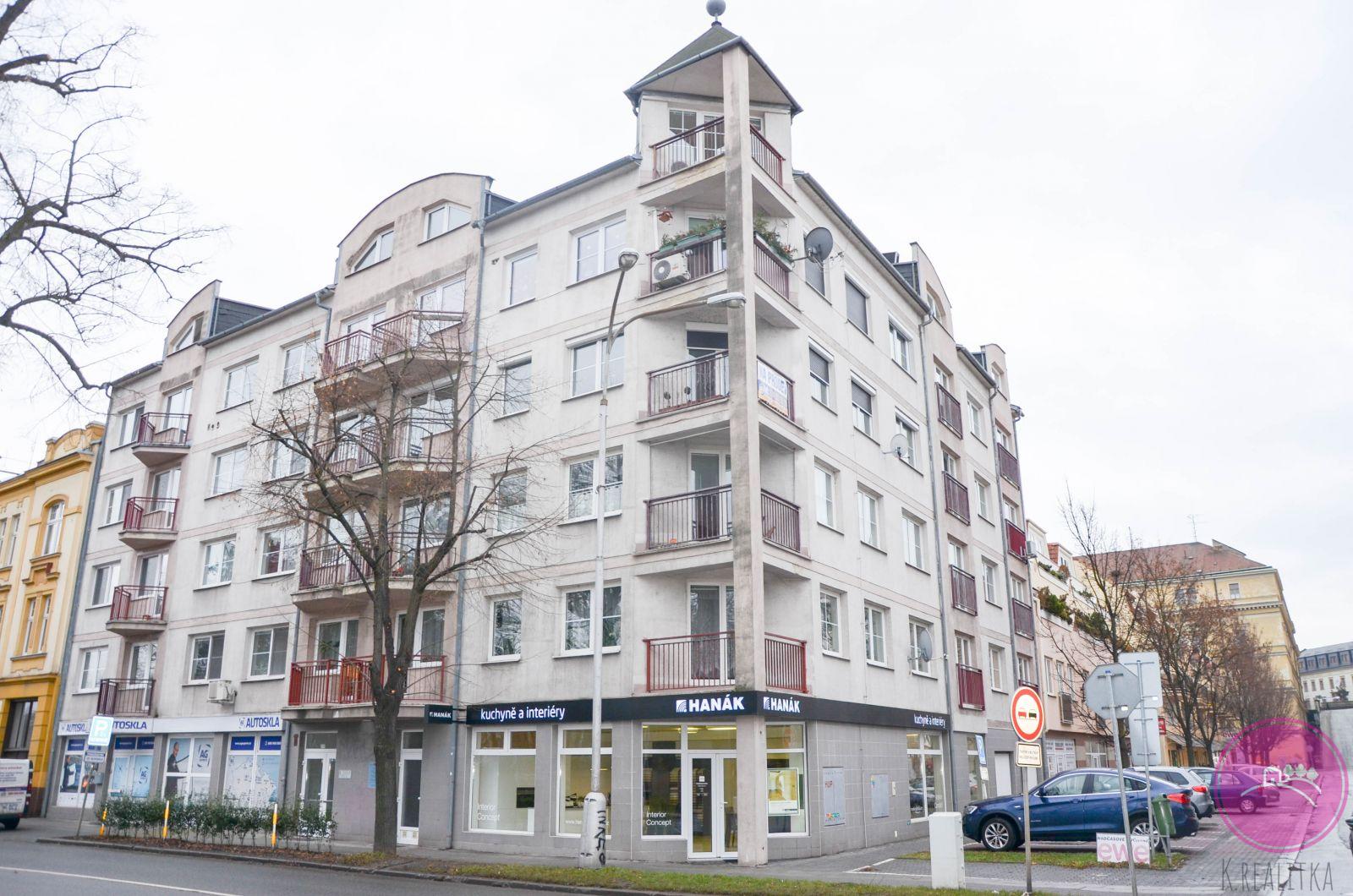 Pronájem cihlového bytu o velikosti 2+kk v centru města Olomouc