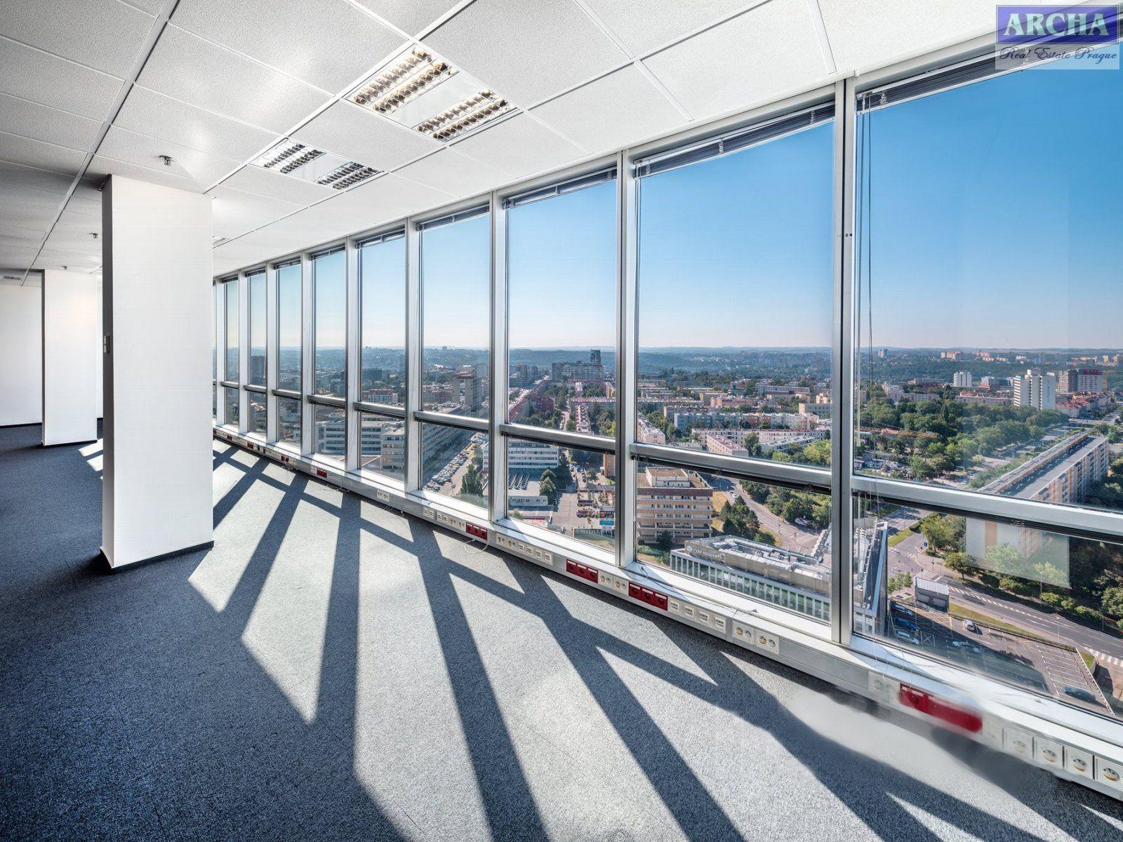 Nájem moderních kanceláří 85,6 m2, 13 patro, Praha 4 Pankrác, obrázek č. 2