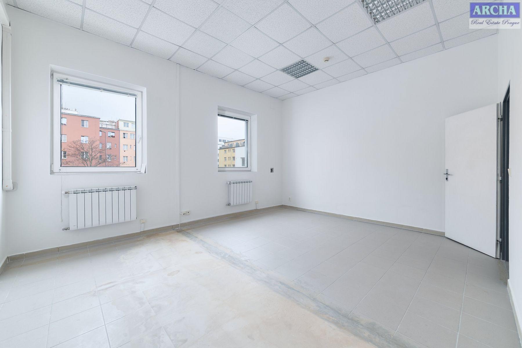 Nájem kanceláří 93 m2,  3.patro,  Praha 9  (u O2 Areny), obrázek č. 1