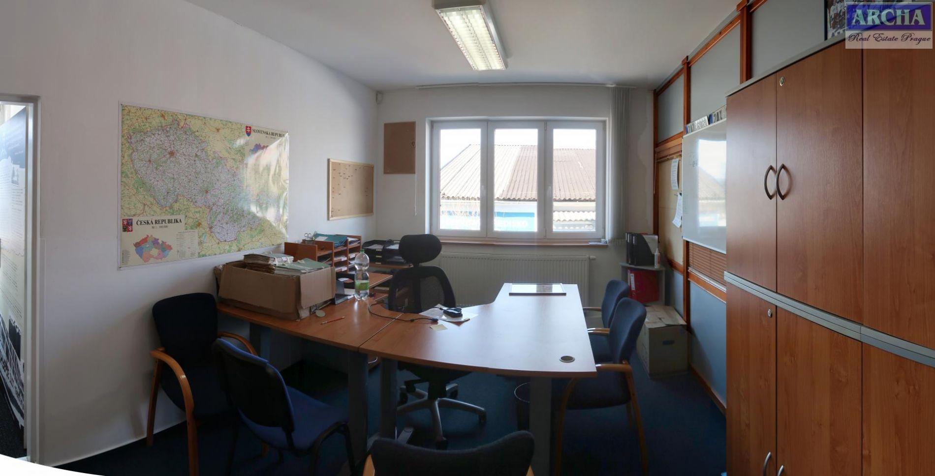 Nájem moderních kanceláří až 160 m2, u Hostomic (Beroun)