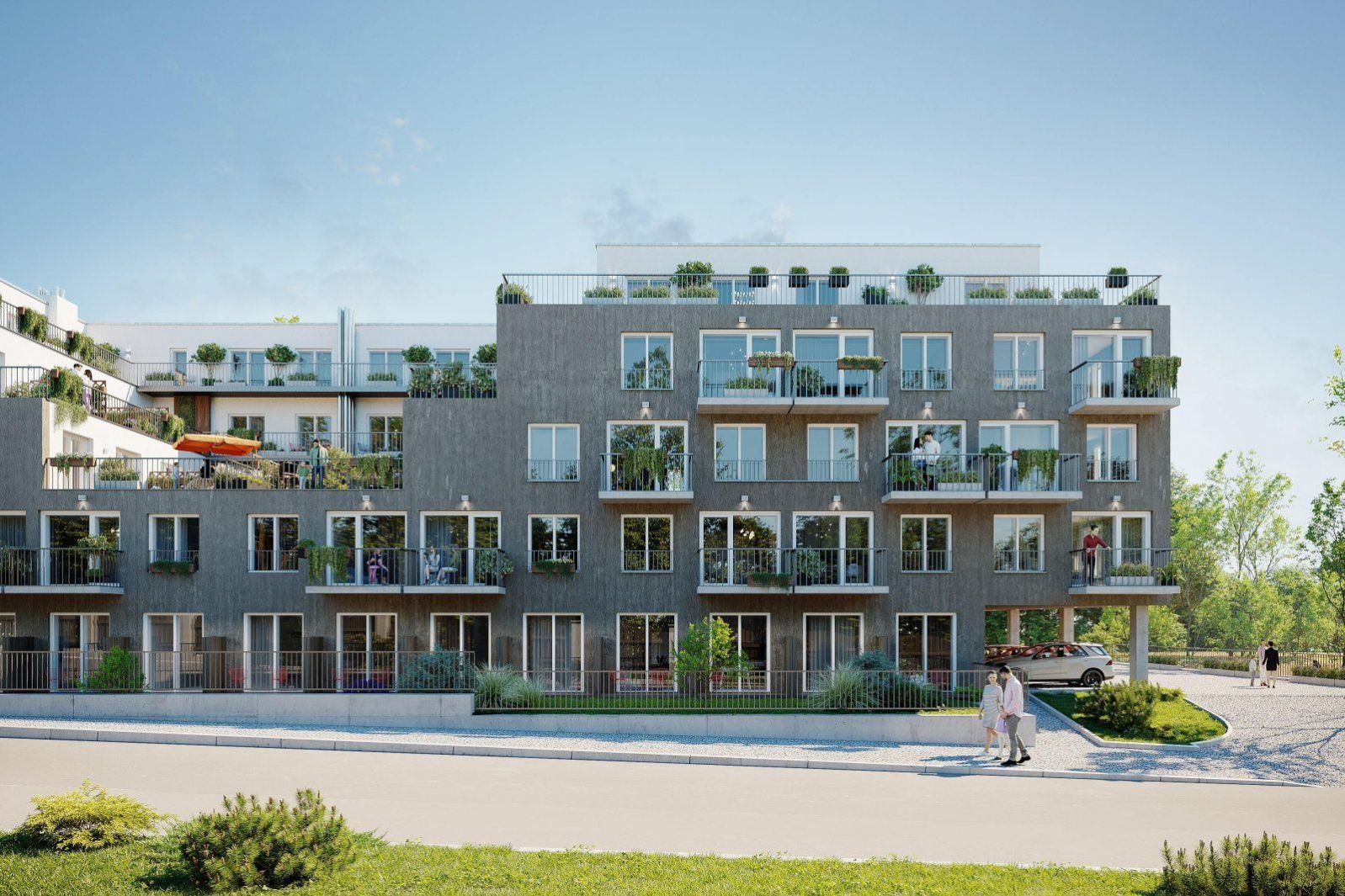 Nadstandardní rodinný byt 4+kk s velkou terasou v posledním patře bytového projektu Zelené kaskády., obrázek č. 2