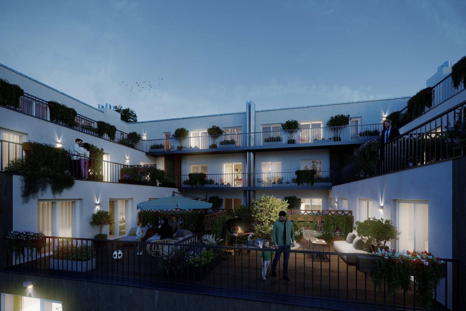 Nadstandardní byt 2+kk s balkonem a orientací na jih v projektu Zelené Kaskády.