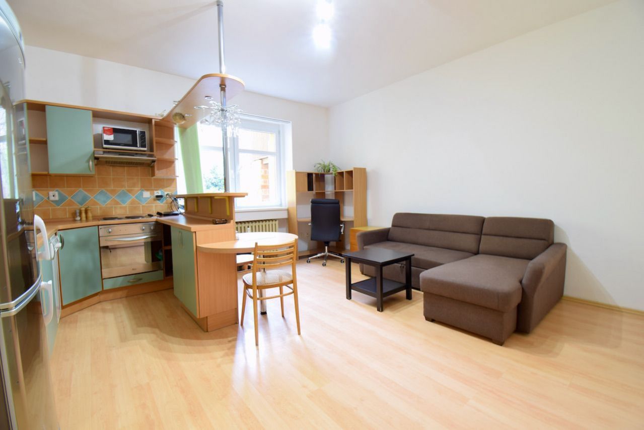 Pronájem bytu 1+kk, Gorkého, Brno - Veveří, 13 800 Kč/měs., 34 m2