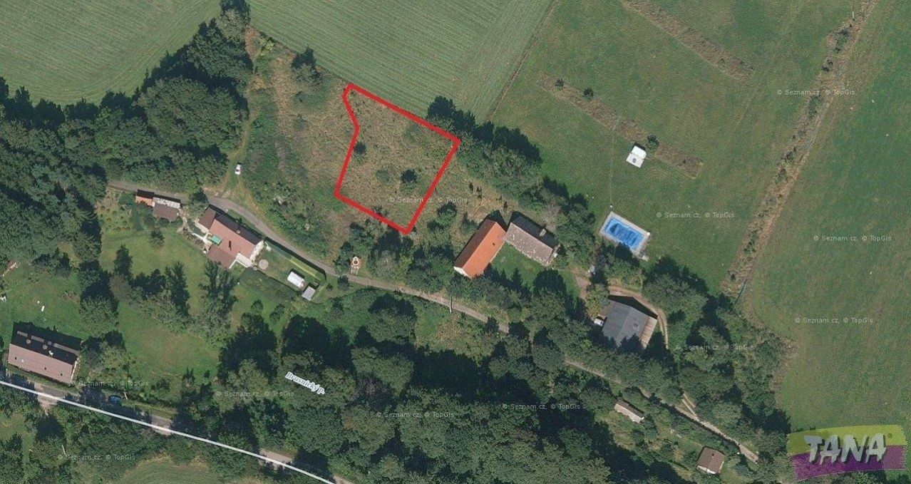 Prodej pozemky pro bydlení, 1 297 m2 - Horní Brusnice, obrázek č. 1
