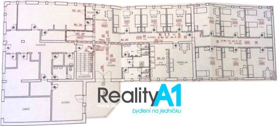 Prodej ubytovny 72 lůžek s vybavenou kuchyní a prodejnou 1100 m2, pozemek 1450 m2 - Ralsko - Kuřívod, obrázek č. 2