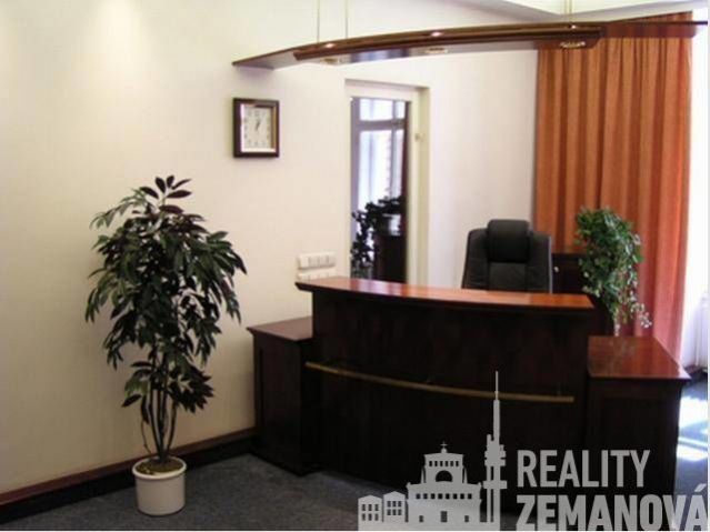 Repre kancelář 29 m2, recepce v domě, jednací salonky, Rumunská, P-2
